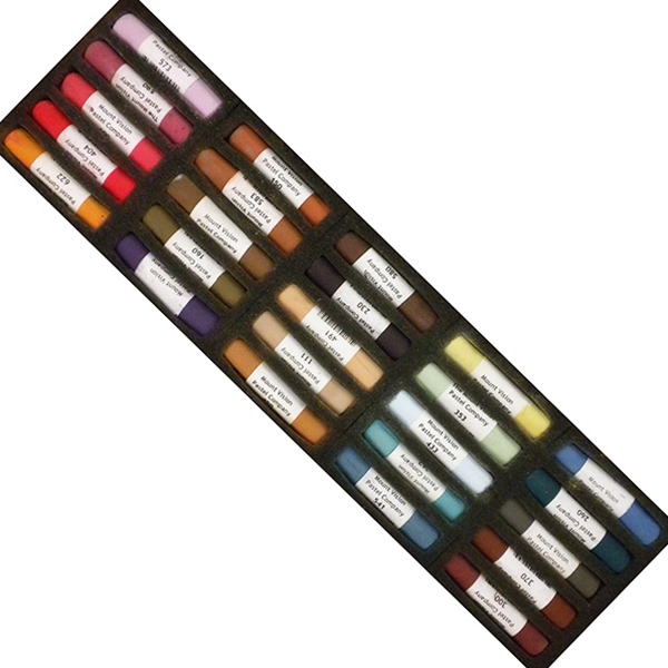 Mungyo Gallery Artists Handmade Soft Pastels Set of 100 + Wood