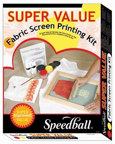 Super Value Fabric Screen Printing Kit - Speedball