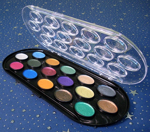 Yasutomo Pearlescent Watercolor Set 16 Colors