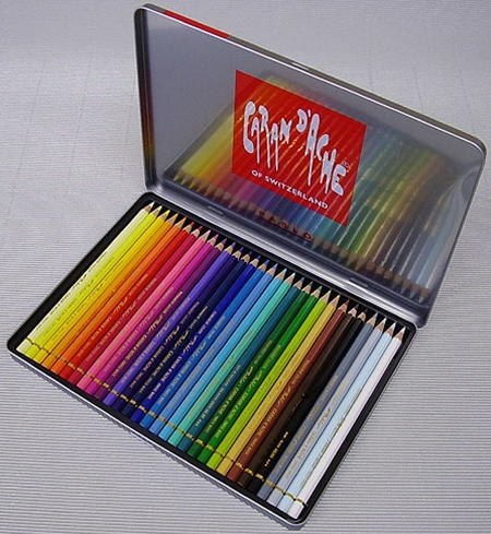 Caran d'Ache Pablo Colored Pencils, Tin Set of 12