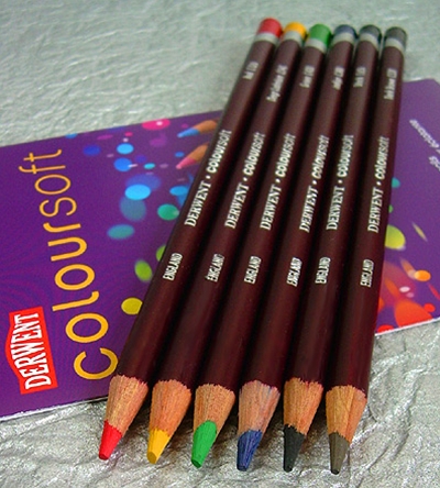 Derwent Coloursoft Pencils Set of 6
