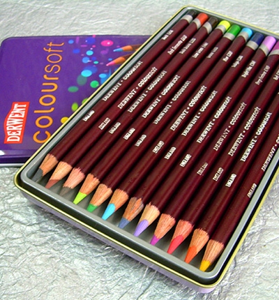 Derwent Coloursoft Pencils Set of 12